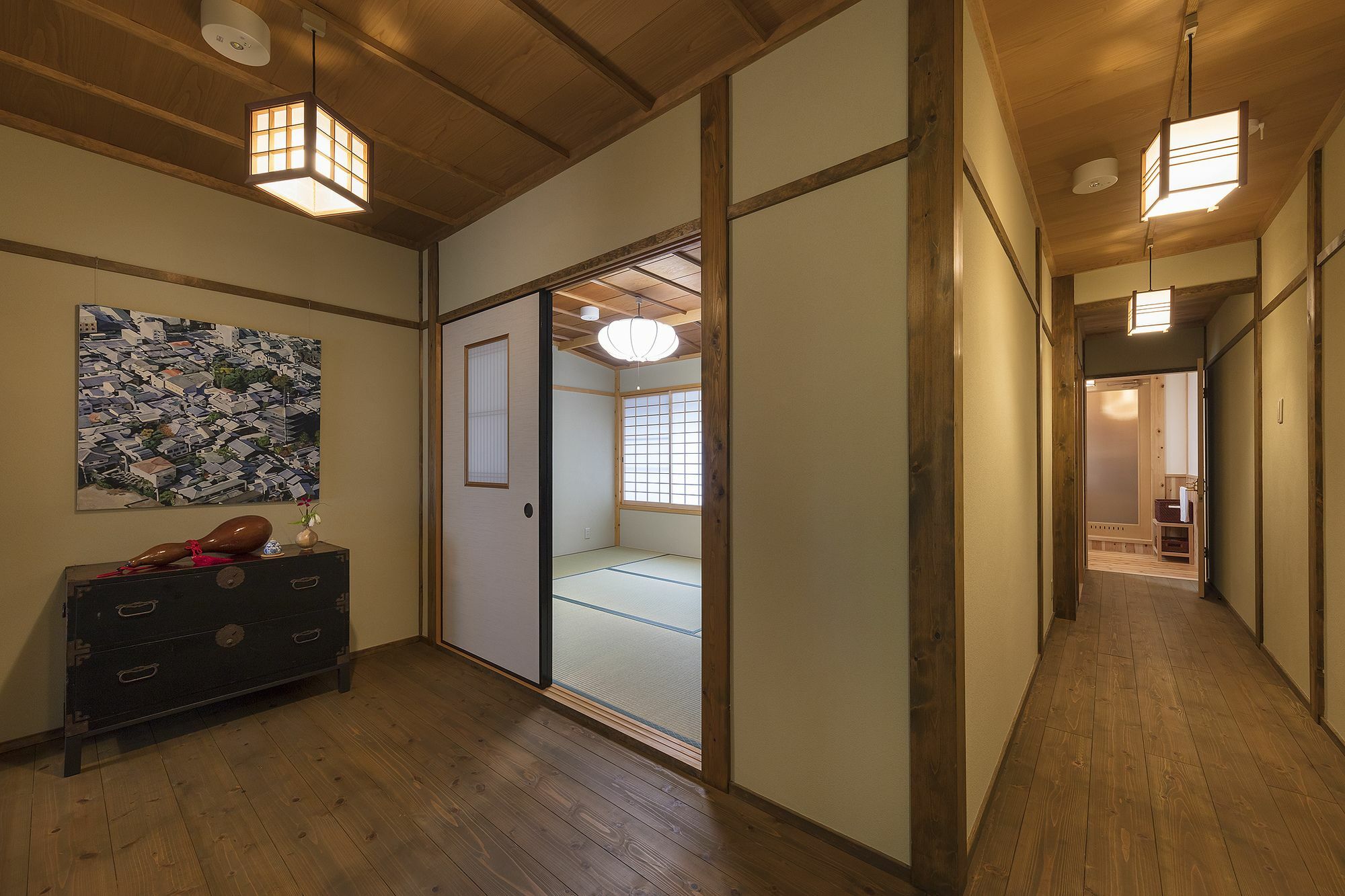 Вилла Garaku An Machiya House Киото Экстерьер фото