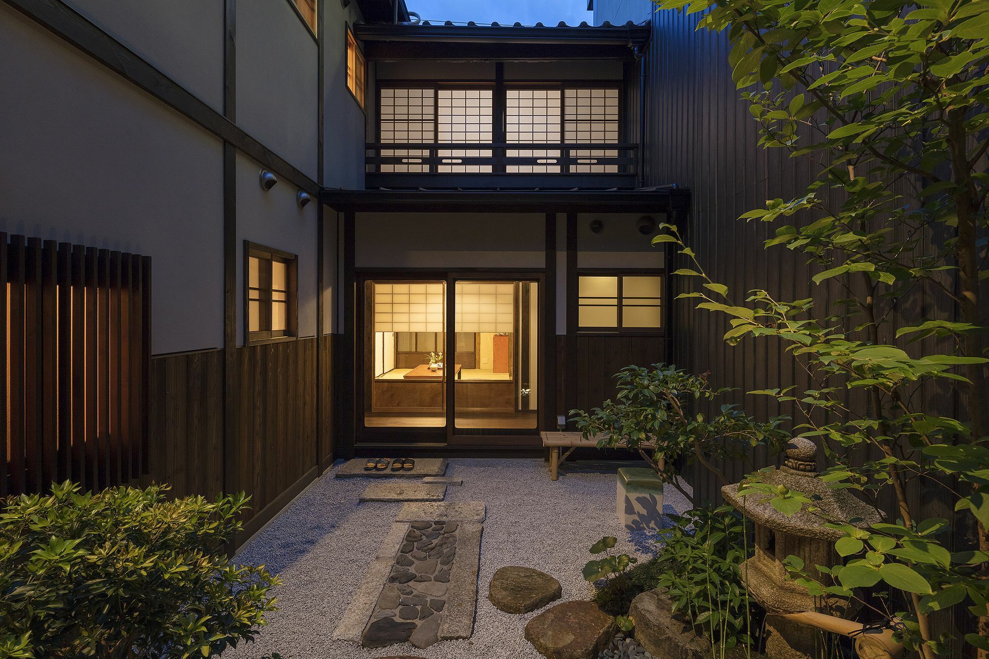 Вилла Garaku An Machiya House Киото Экстерьер фото