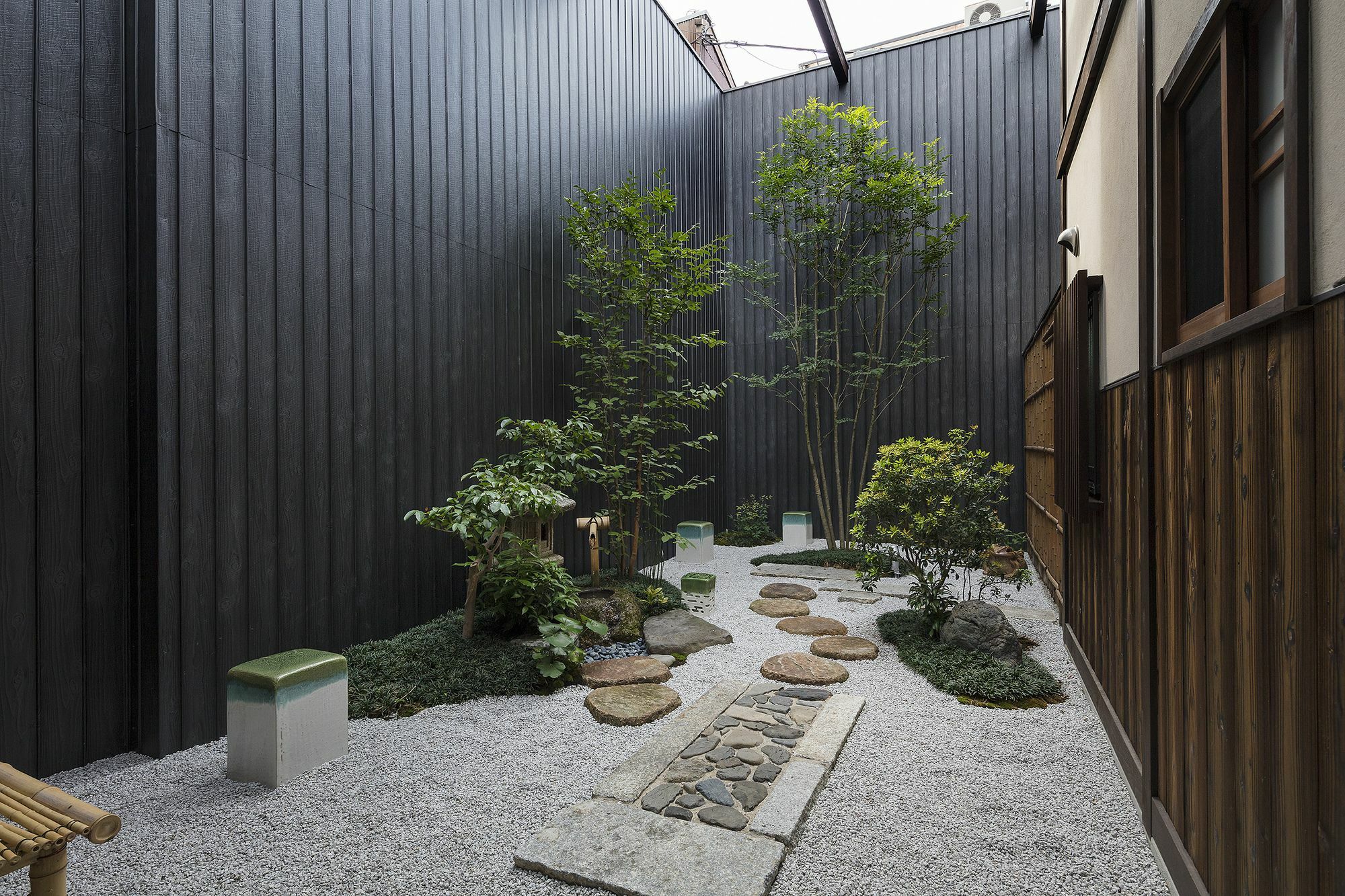 Вилла Garaku An Machiya House Киото Экстерьер фото