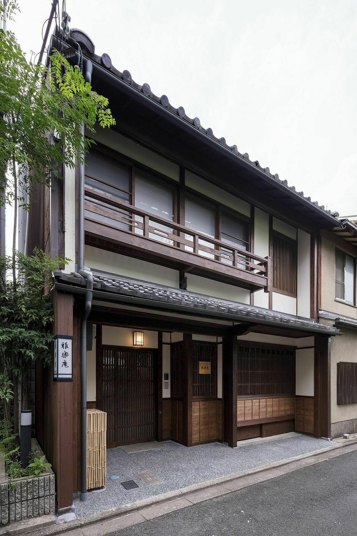 Вилла Garaku An Machiya House Киото Экстерьер фото