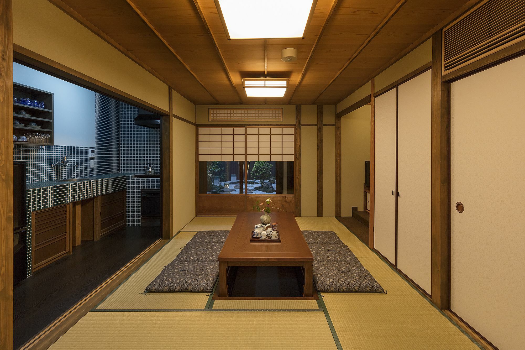 Вилла Garaku An Machiya House Киото Экстерьер фото