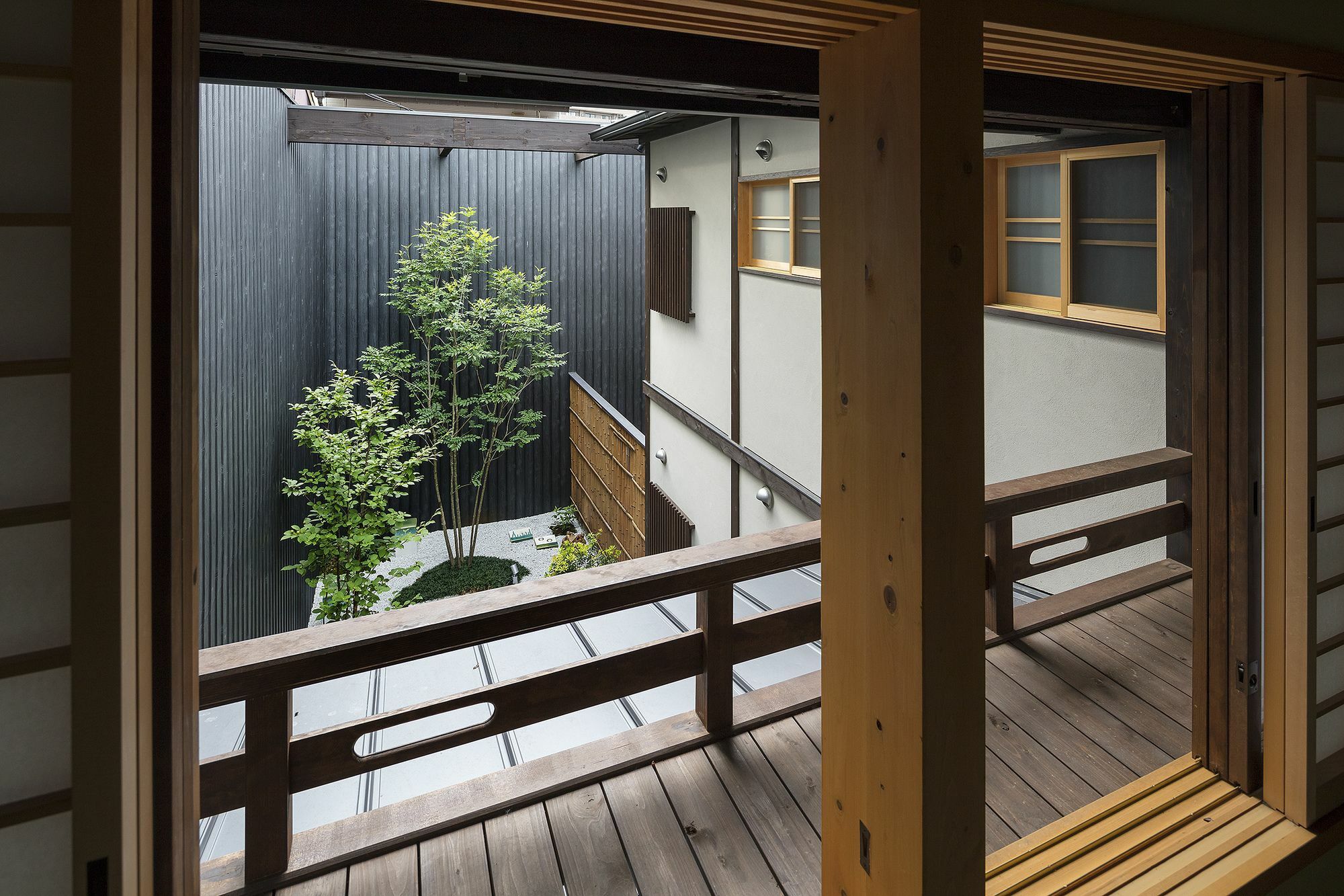Вилла Garaku An Machiya House Киото Экстерьер фото
