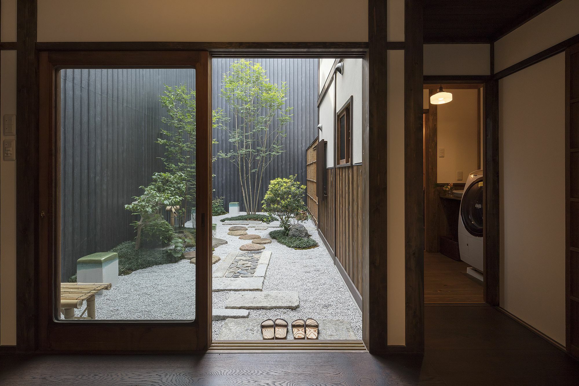 Вилла Garaku An Machiya House Киото Экстерьер фото