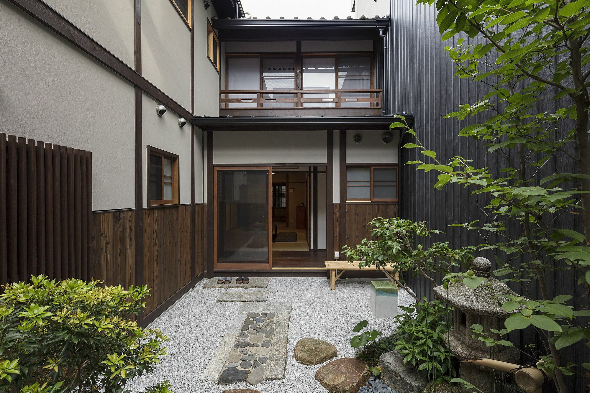 Вилла Garaku An Machiya House Киото Экстерьер фото